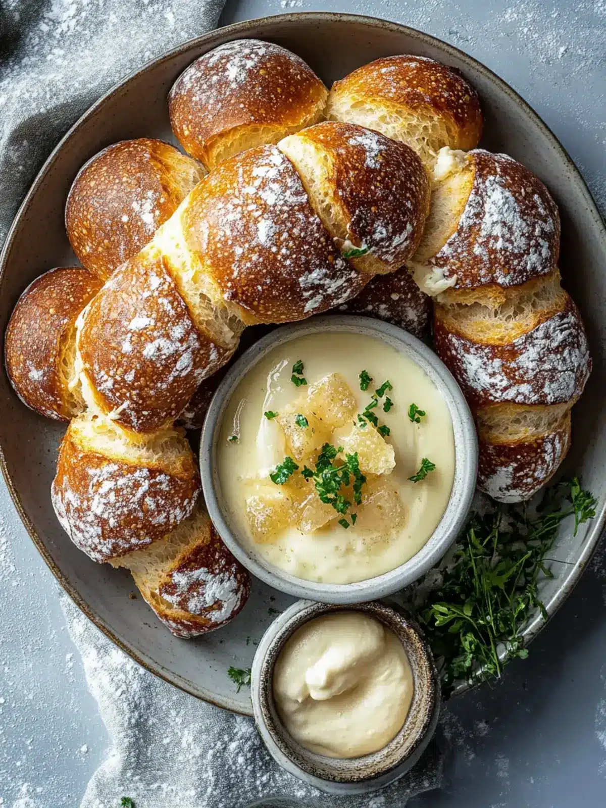 Knusprige Heißluftfritteusen-Brezeln