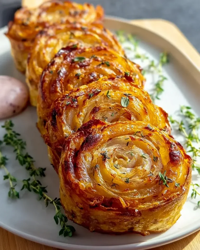 Knusprige Zwiebelrolle: Ultimatives Rezept für Sterne-Genuss! – Tastelle