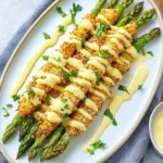 Knuspriger Spargel mit Parmesan