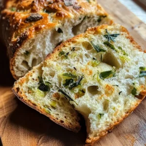 Knuspriges Bärlauchbrot