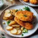 Knuspriges Kohlrabischnitzel