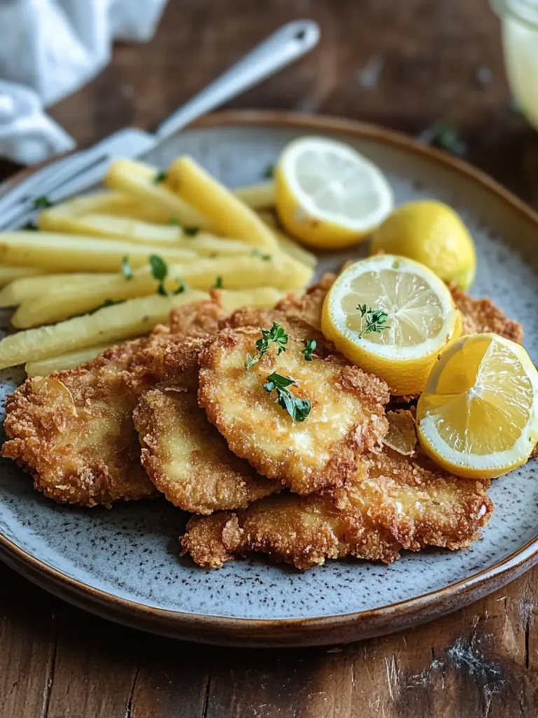 Knuspriges Zwiebel-Schnitzel Heißluftfritteuse