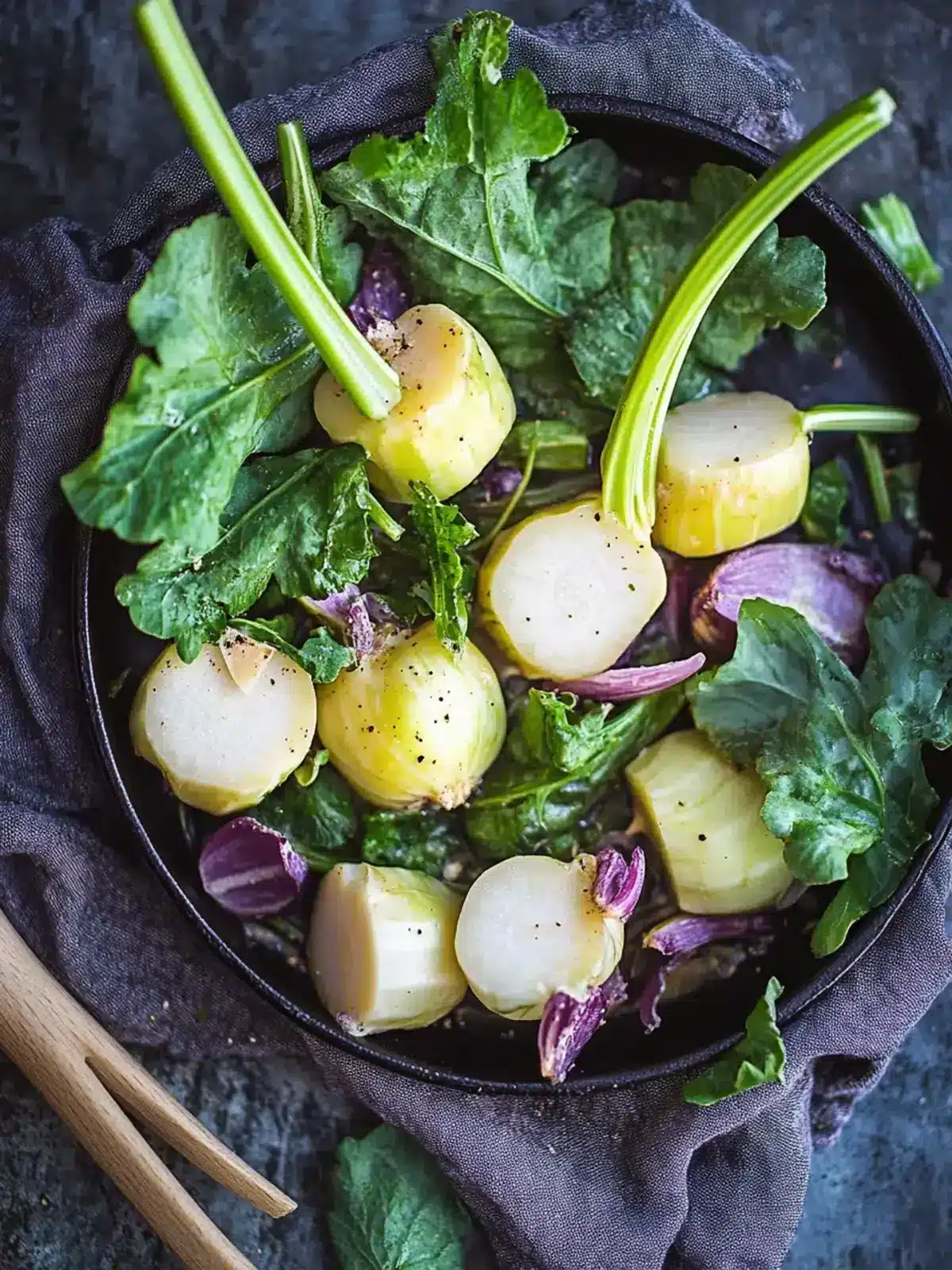 Kohlrabi Hackpfanne
