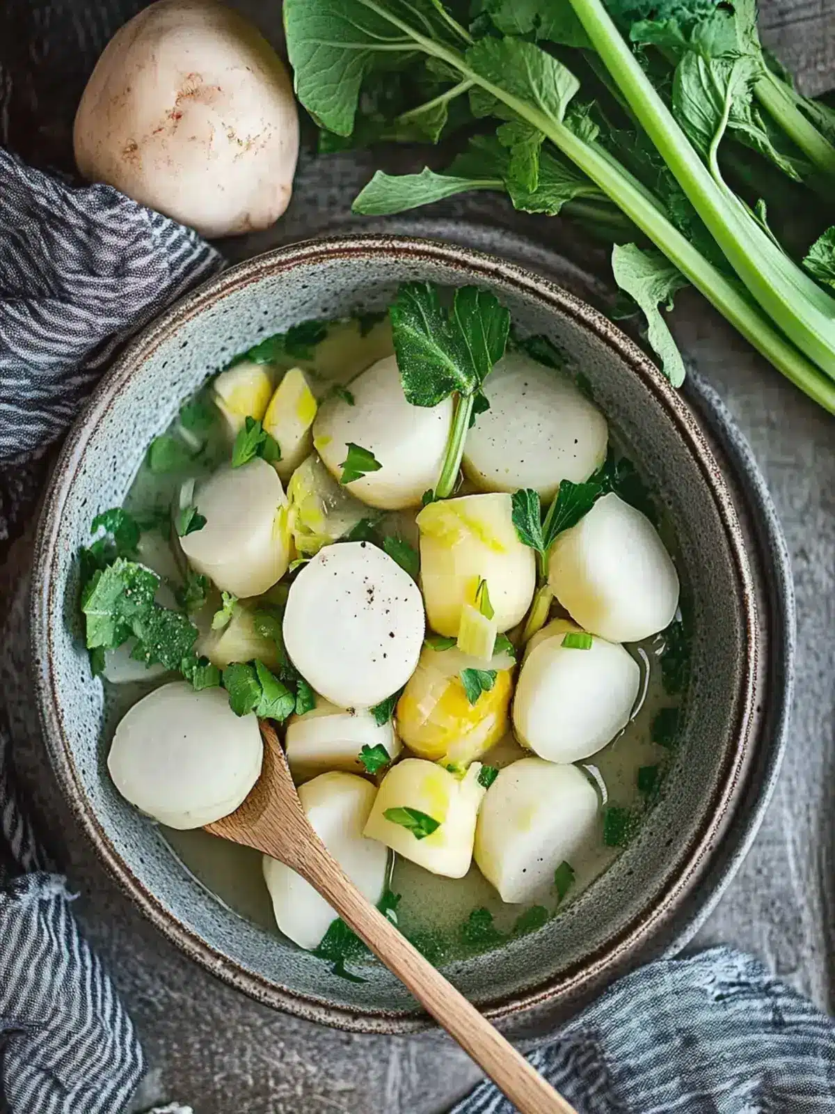 Kohlrabi Hackpfanne