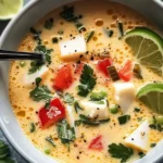 Kokos-Limetten-Fischsuppe