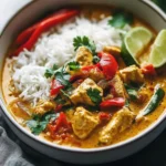 Kokosnuss Hühnchen Curry