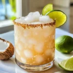 Kokosnuss Lychee Eisgetränk