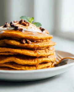 Kürbis-Pancakes