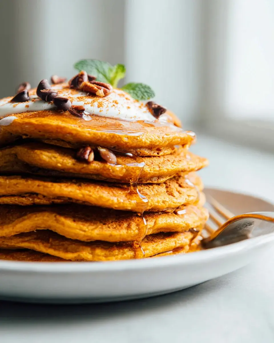 Kürbis-Pancakes