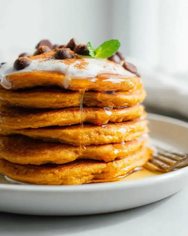 Kürbis-Pancakes