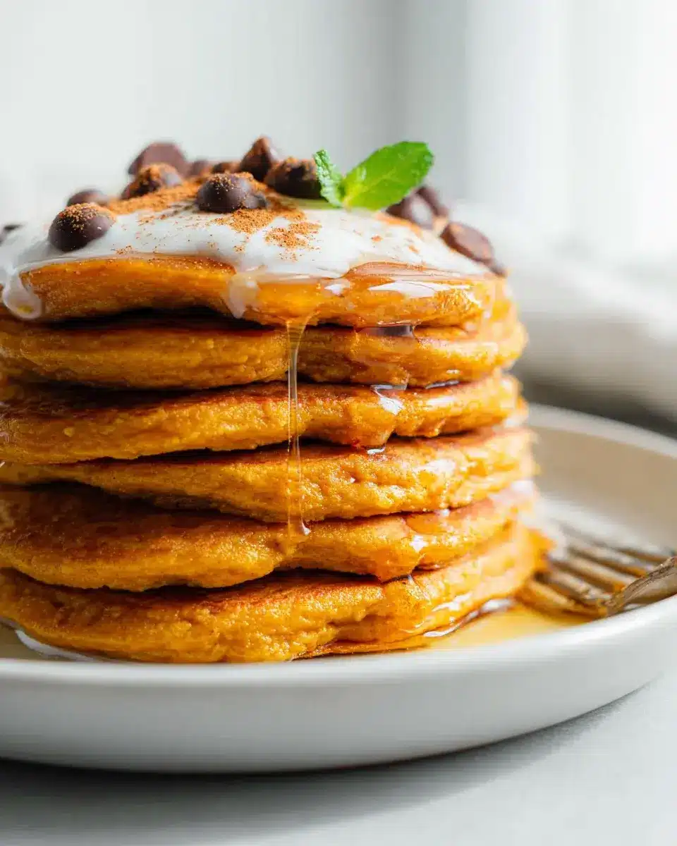 Kürbis-Pancakes