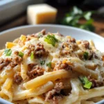Kyse Lauch Pasta Hackfleisch