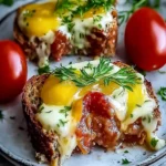 Käsegefüllte Fleischbällchen
