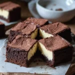 Käsekuchen-Braunies Rezept
