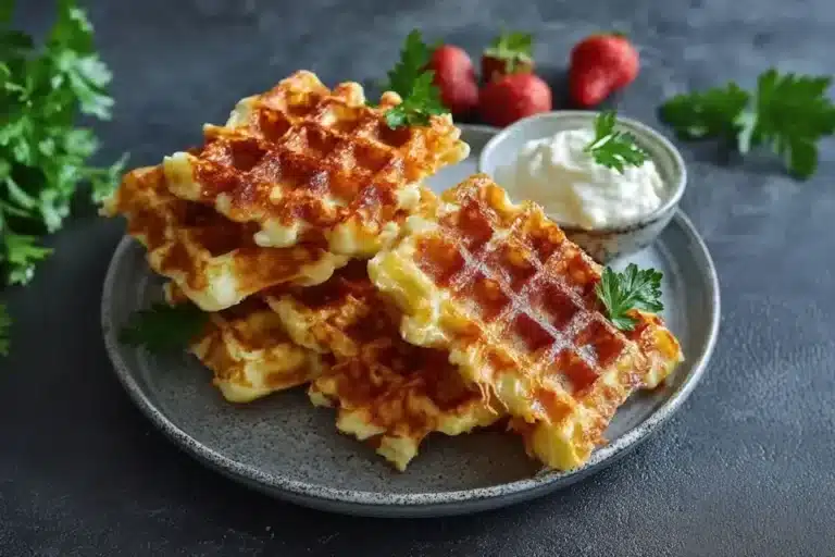 Käsewaffeln