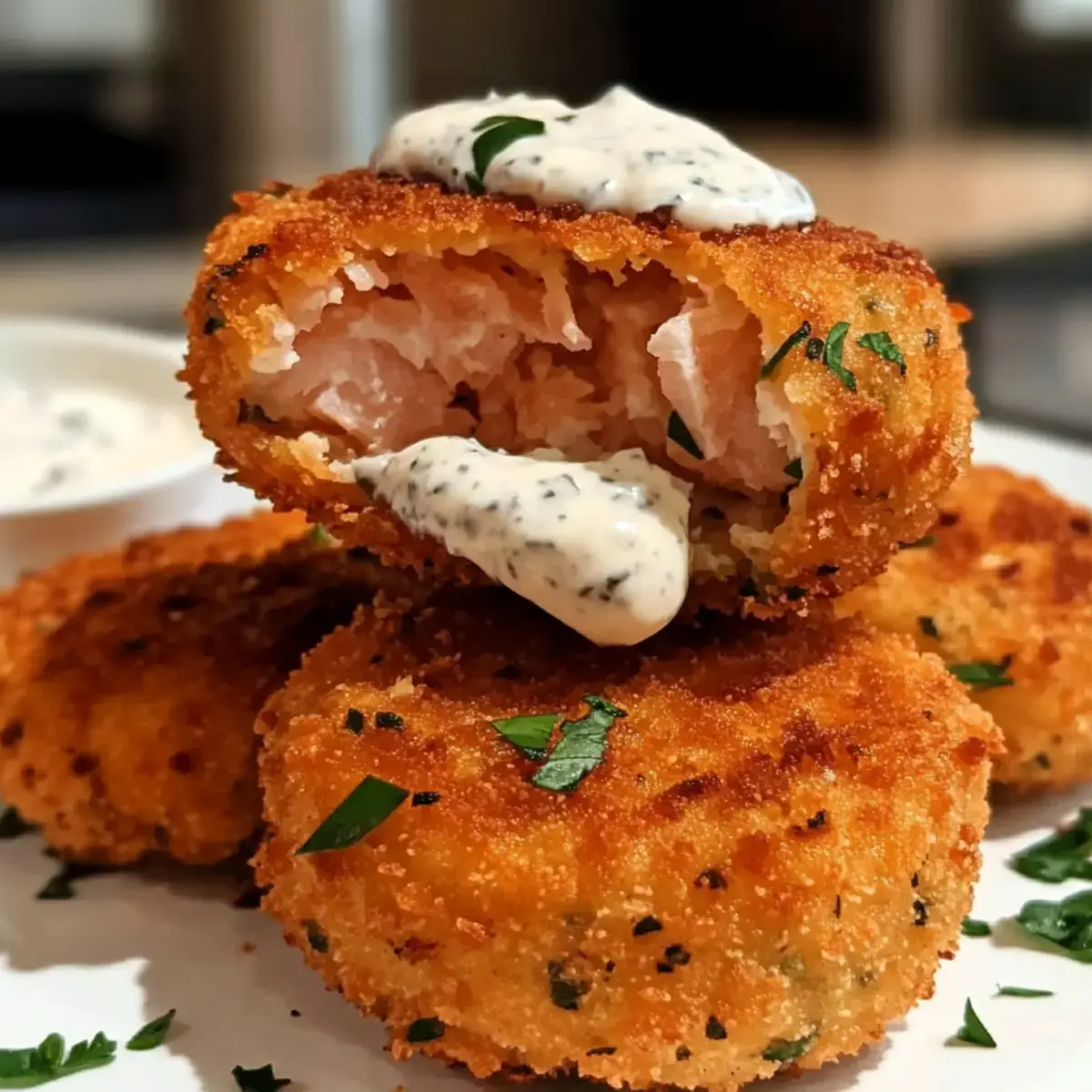 Lachsfrikadellen Rezept