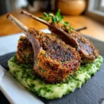 Lammkarree Byrlauch Kartoffelpyree