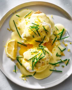 Leichte Hollandaise Sauce mit Joghurt und Zitronenzeste