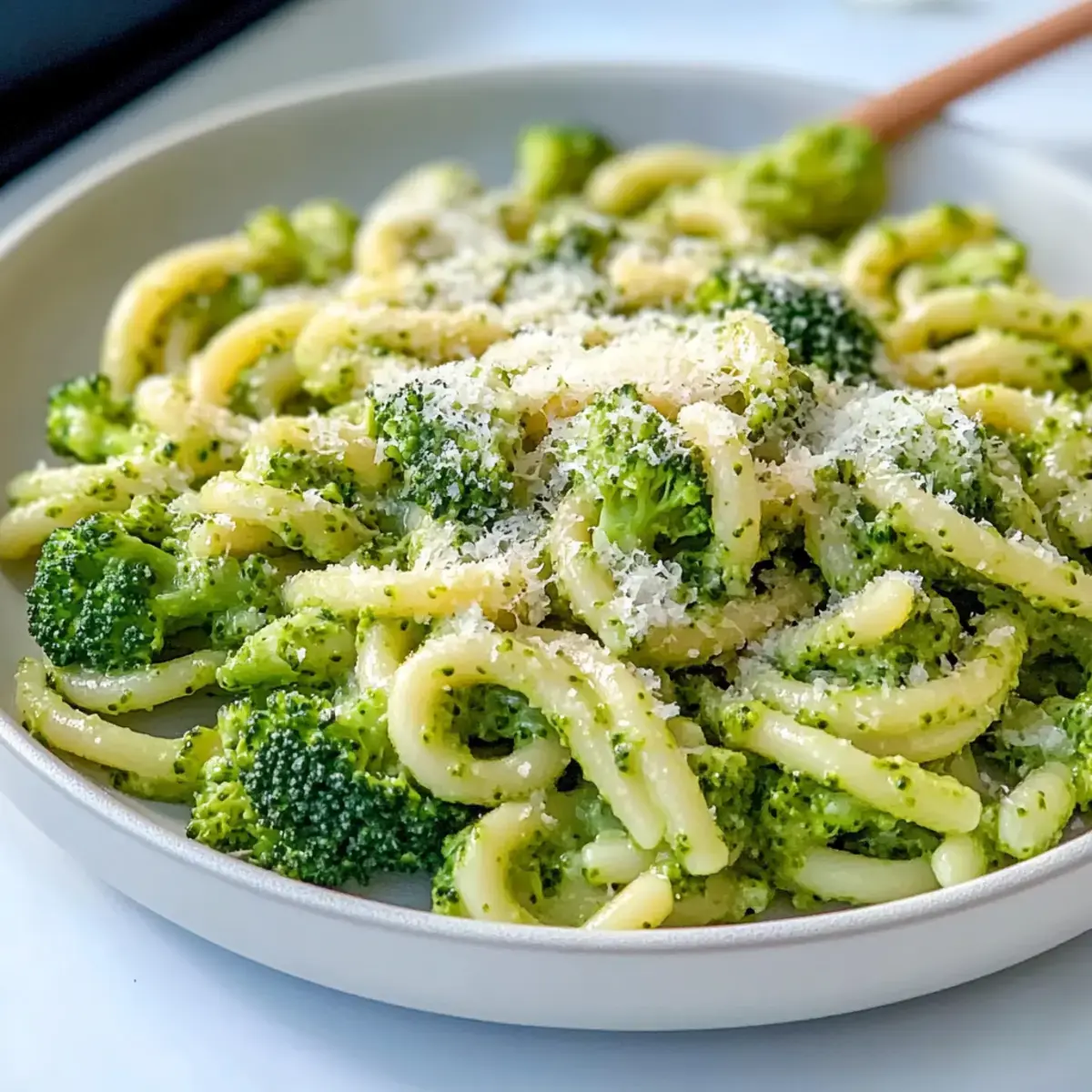 Leichte und gesunde Brokkoli Pasta