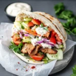 Low Carb Döner selbstgemachtes Fladenbrot