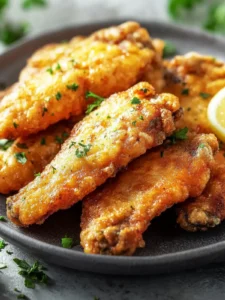 Luftfritteusen-Hühnchenflügel: Knusprig & Gesund