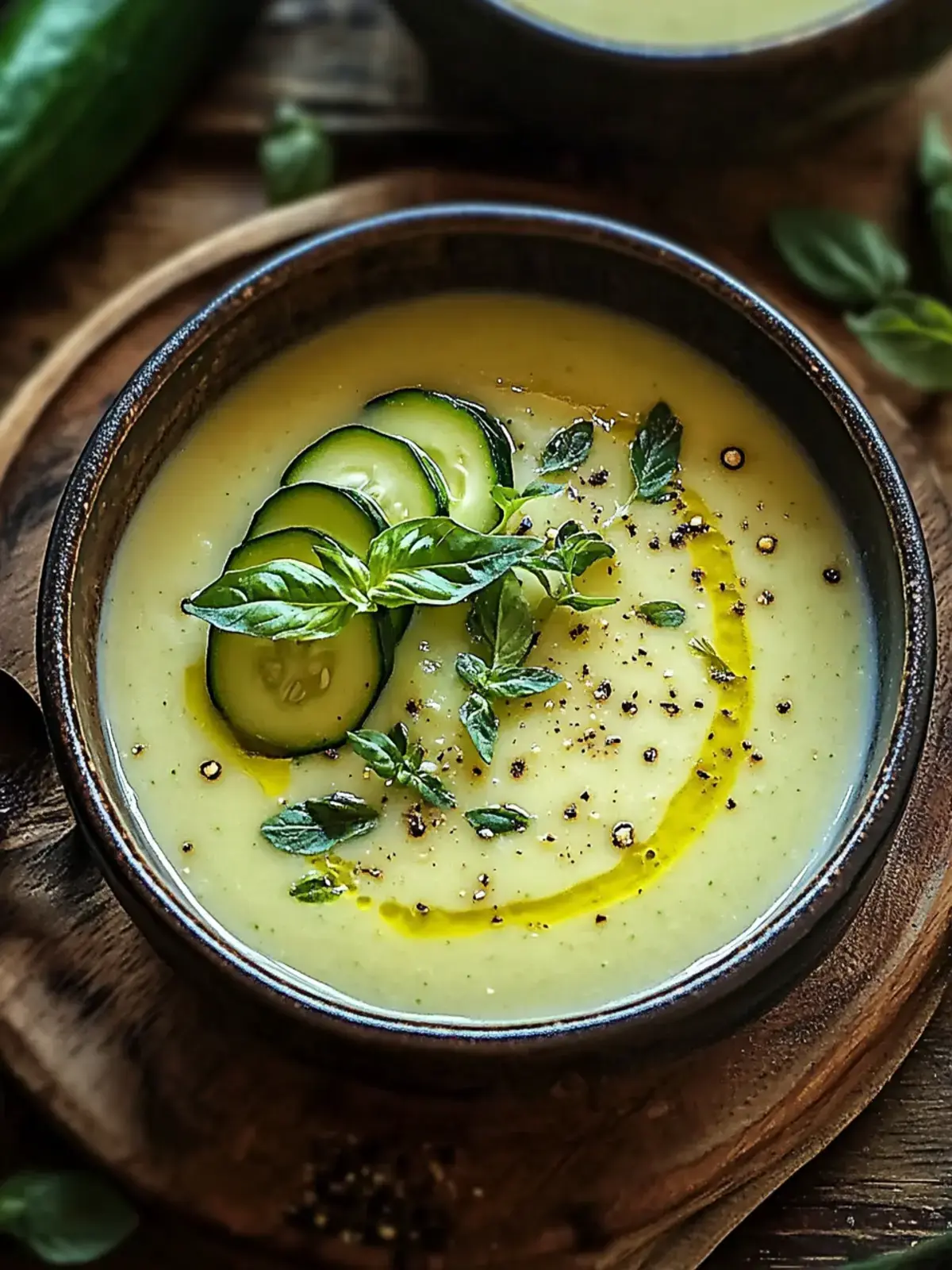 Mais Zucchini Cremesuppe