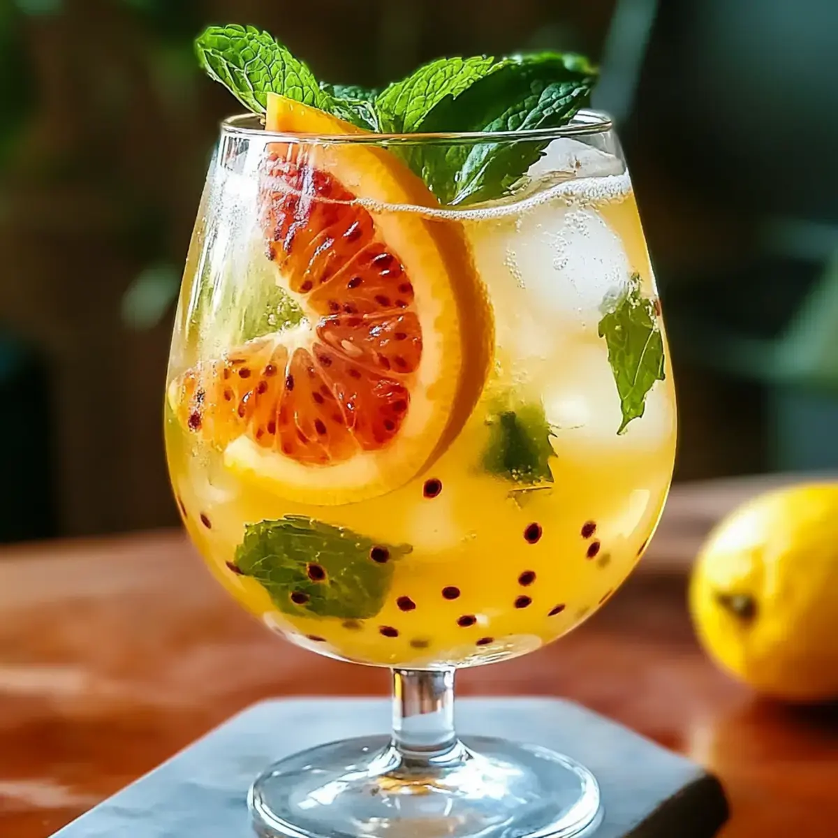 Maracuja Spritz Cocktail