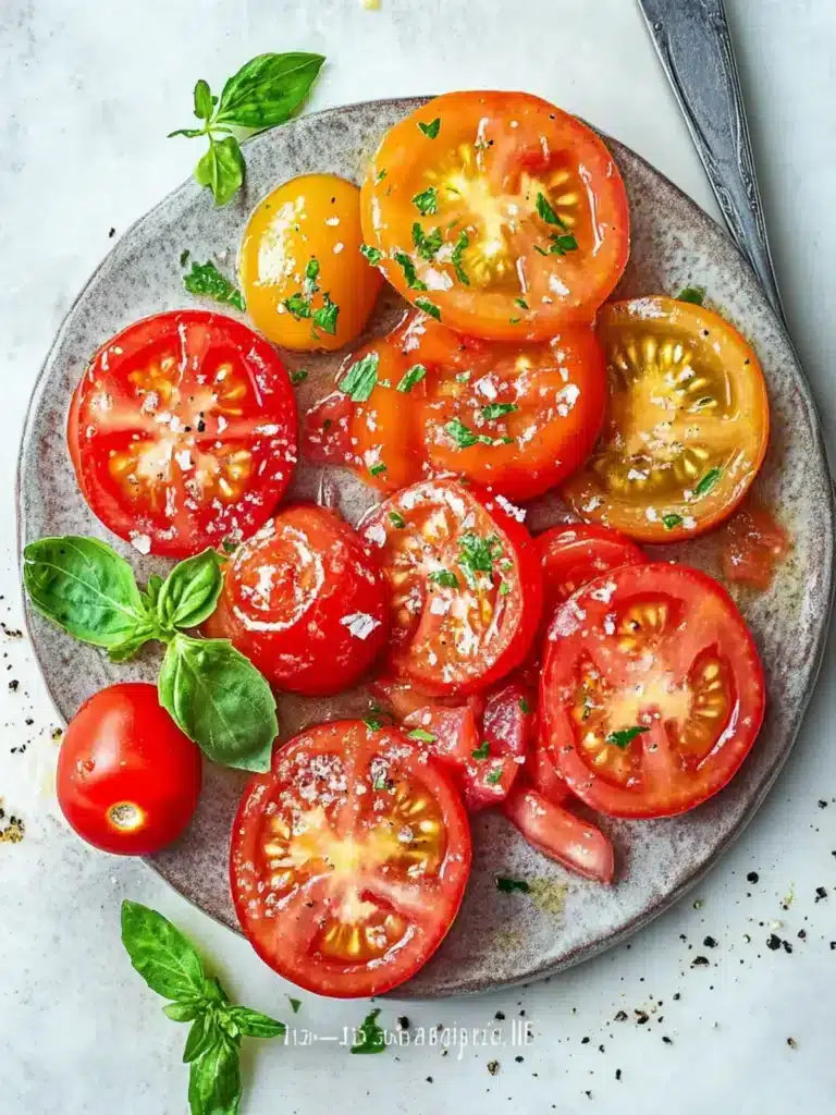 Marinierte Tomaten
