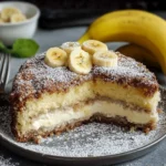 Maulwurfkuchen mit Banane