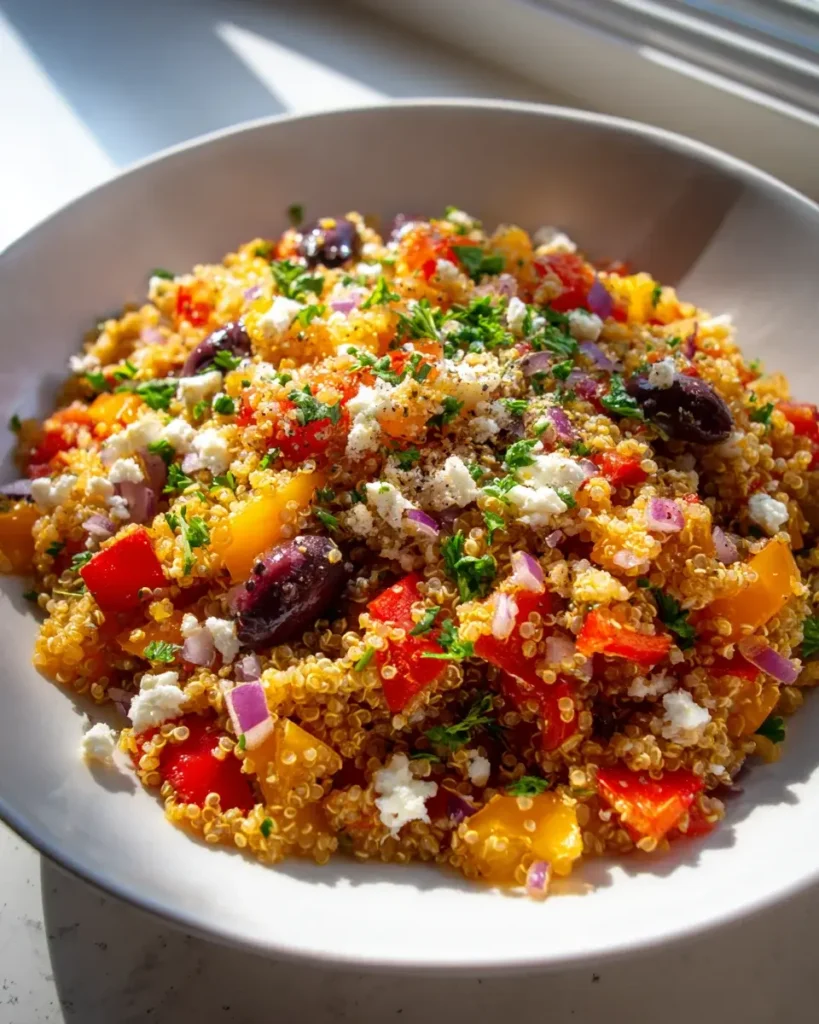 Mediterrane Quinoa-Pfanne