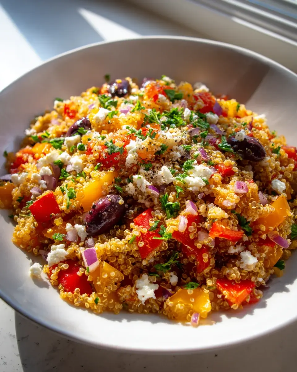 Mediterrane Quinoa-Pfanne