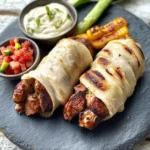 Mexikanische Hackfleischröllchen vom Grill