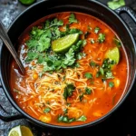 Mexikanische Nudelsuppe Sopa de Fideo