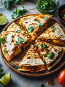 Mexikanische Quesadillas mit frischem Gemüse