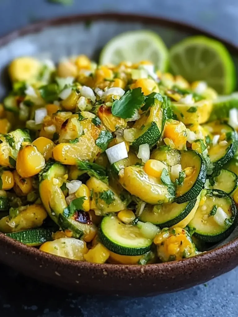 Perfekte Mexikanische Zucchini und Mais: Köstliches Rezept