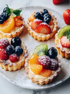 Mini-Frucht-Tartelettes: Dein schneller Genuss fürs Wochenende