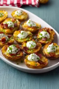 Mini Potato Skins – Knusprige Party Snacks
