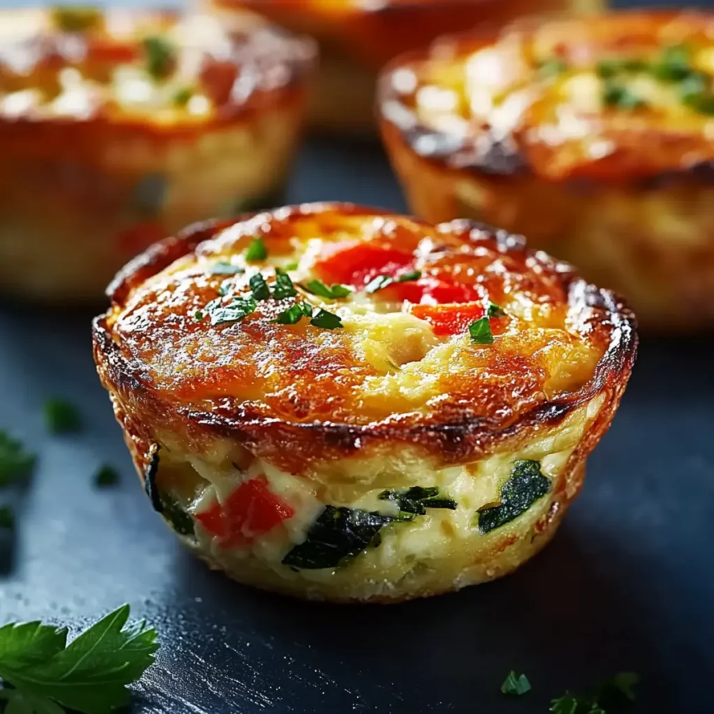 Verführerische Mini-Quiches mit Gemüse für jeden Anlass