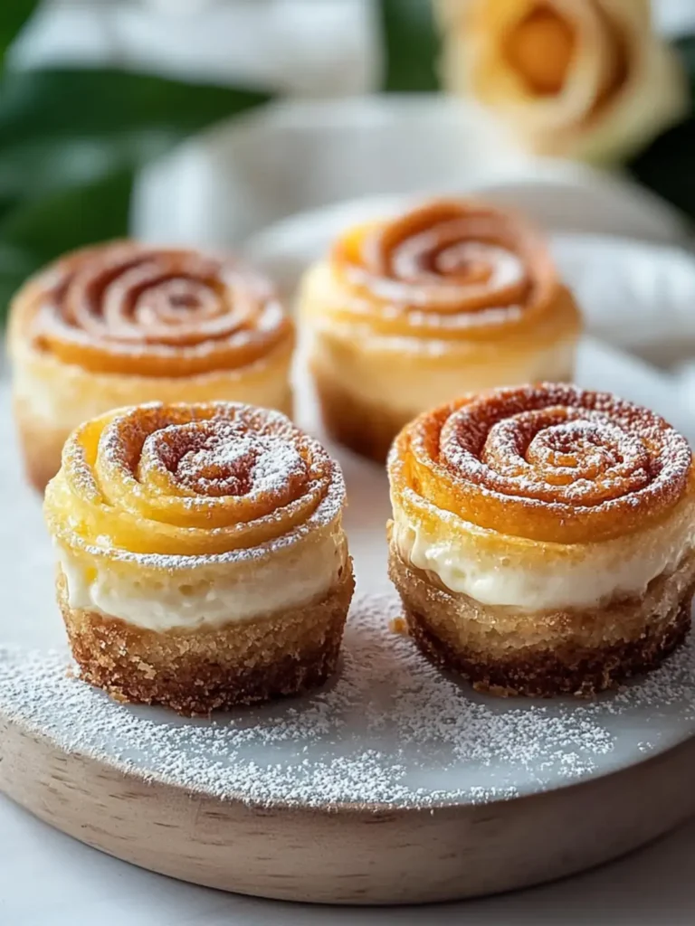 Mini Zimtschnecke Käsekuchen