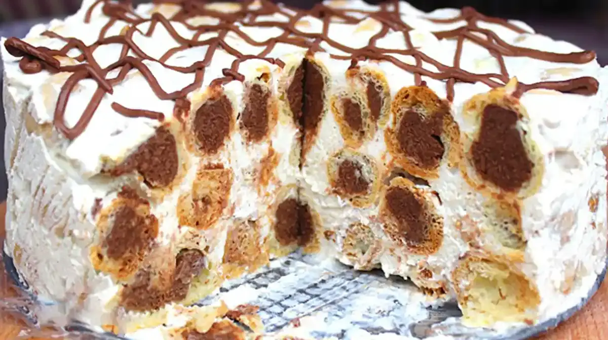 Miniwindbeutel Sahnetorte Rezept