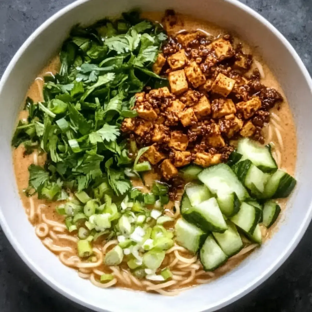 Miso Erdnuss Ramen