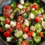 Mittelmeer Griechischer Salat