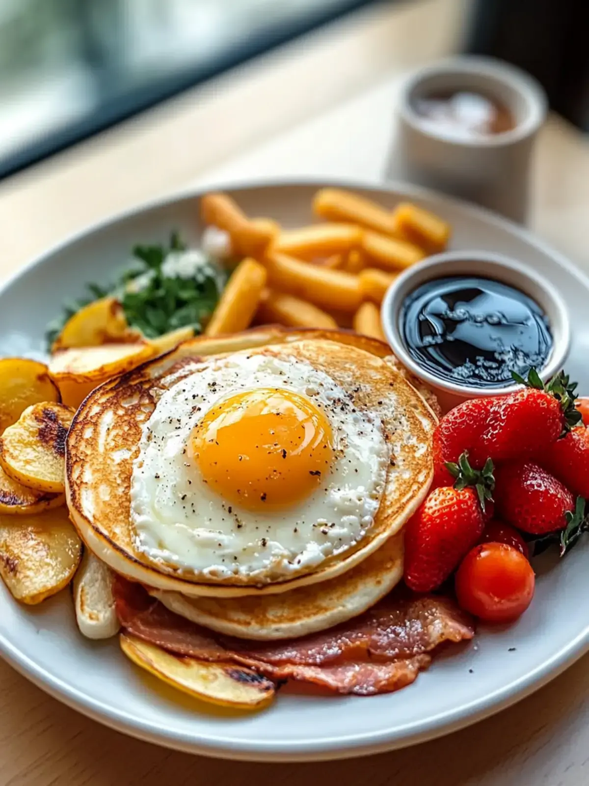 Mukbang Frühstücksbrett