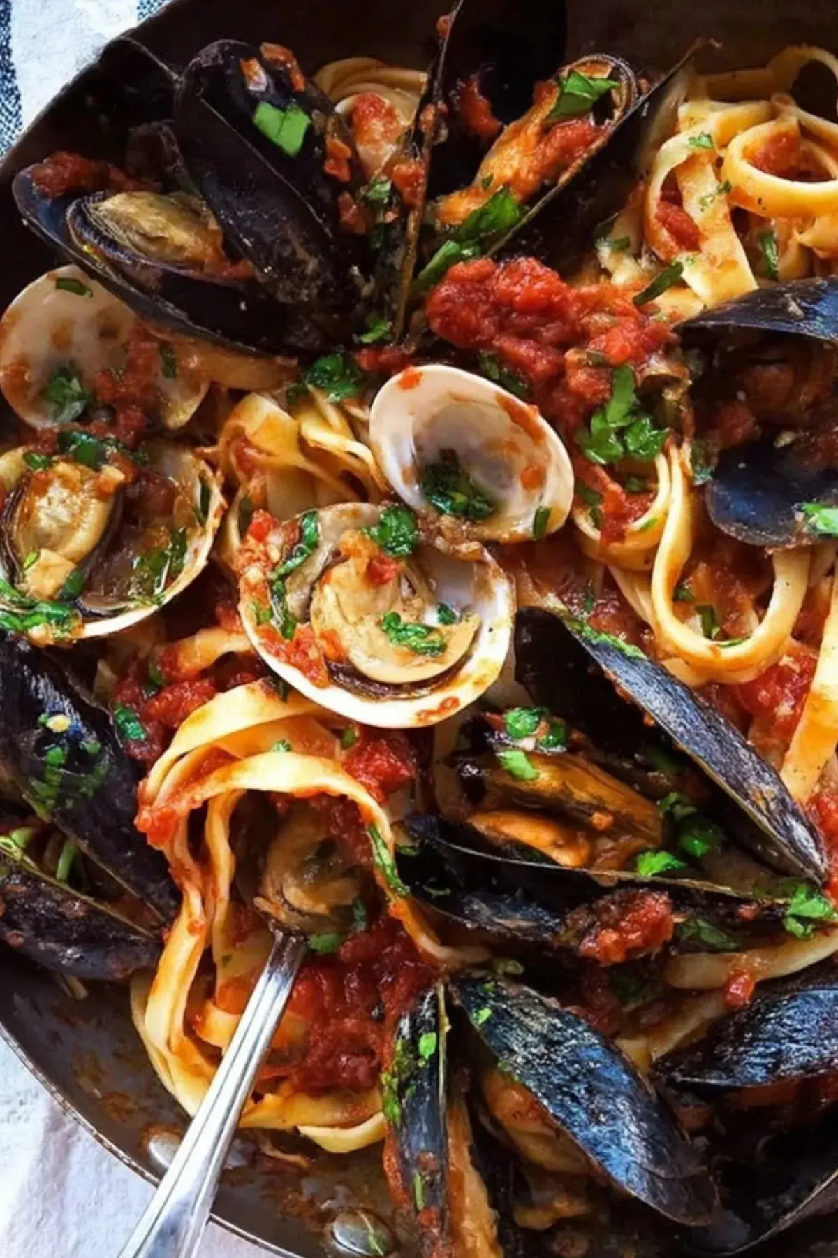 Nudeln mit Tomaten Muschelsauce – Einfach & Unglaublich Lecker - Einfach Clever Kochen 2 Nudeln mit Tomaten Muschelsauce