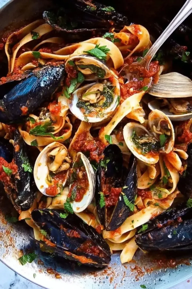 Nudeln mit Tomaten Muschelsauce Rezept einfach & lecker – Muma’s Kitchen