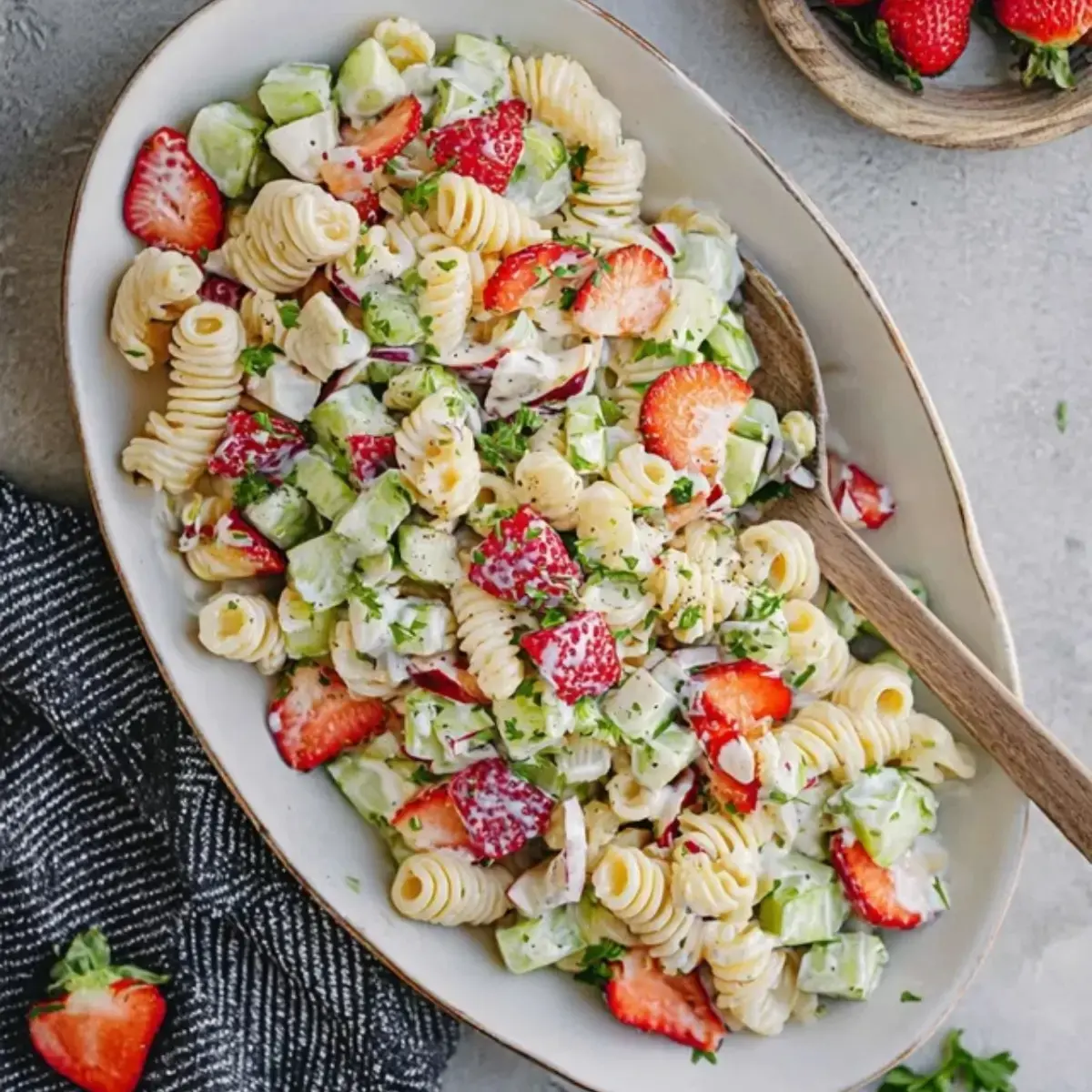 Nudelsalat mit Joghurt