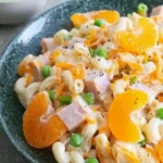 Nudelsalat mit Mandarinen