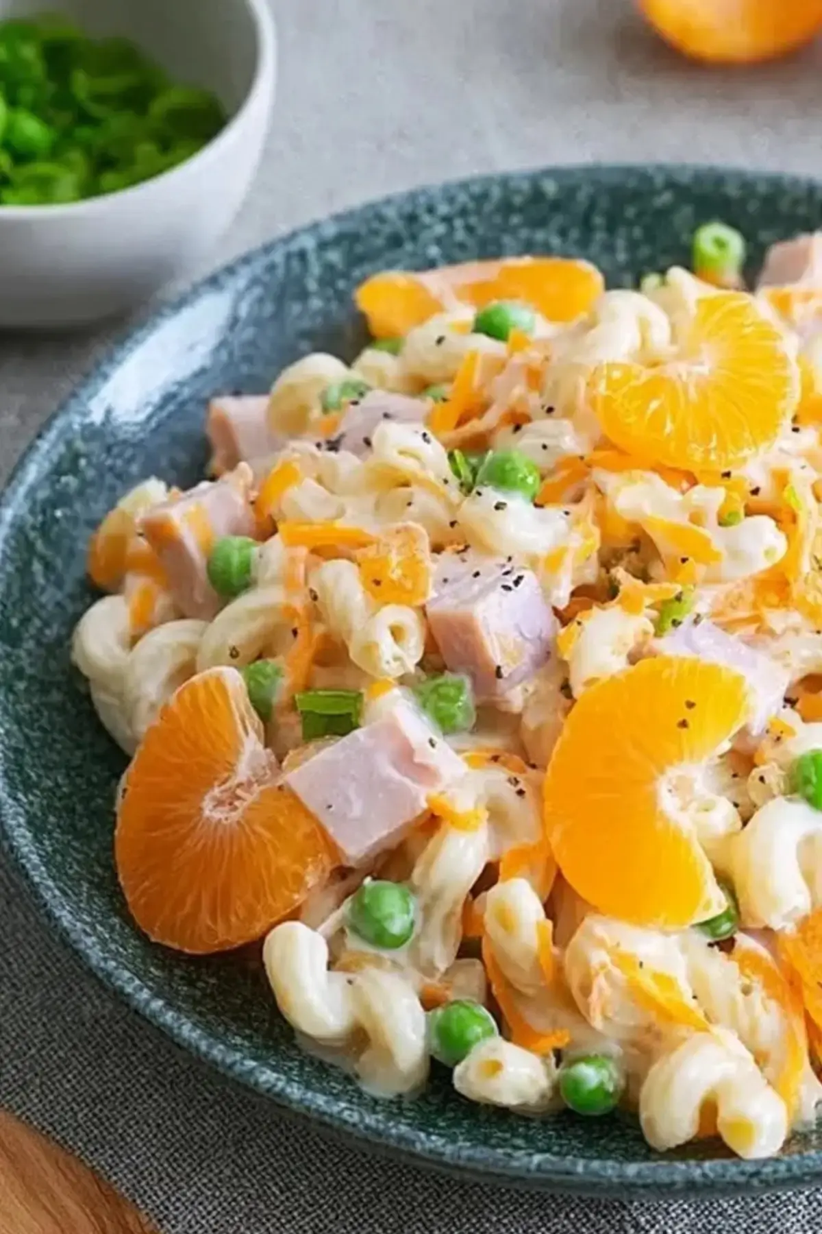 Nudelsalat mit Mandarinen