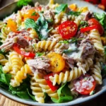 Nudelsalat mit Thunfisch schnell einfach