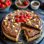 Nutella Kysekuchen ohne Backen